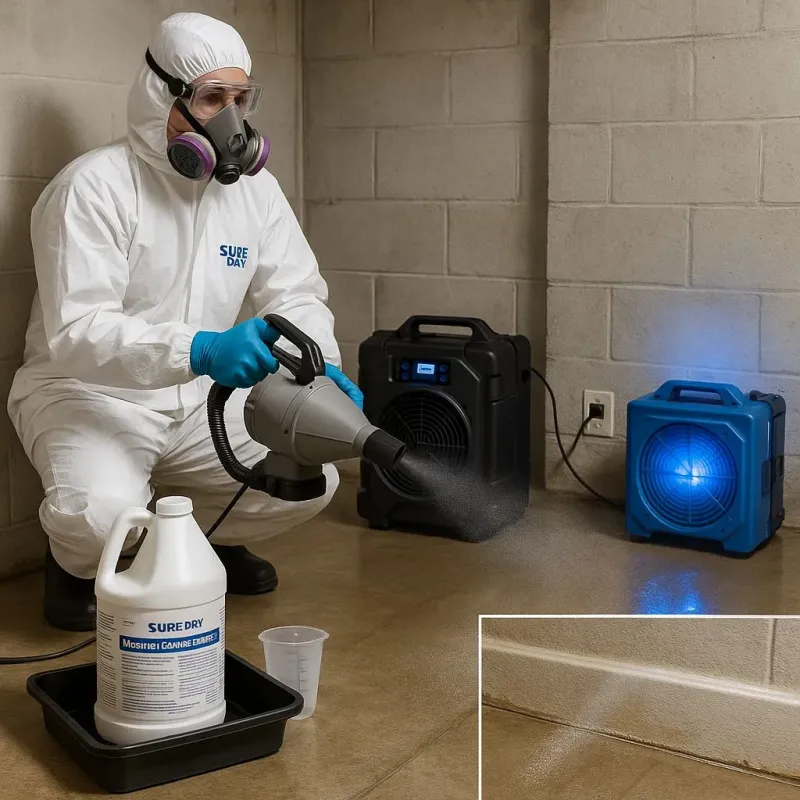 Sanitization and Odor Removal process in Norwood Young America, MN
