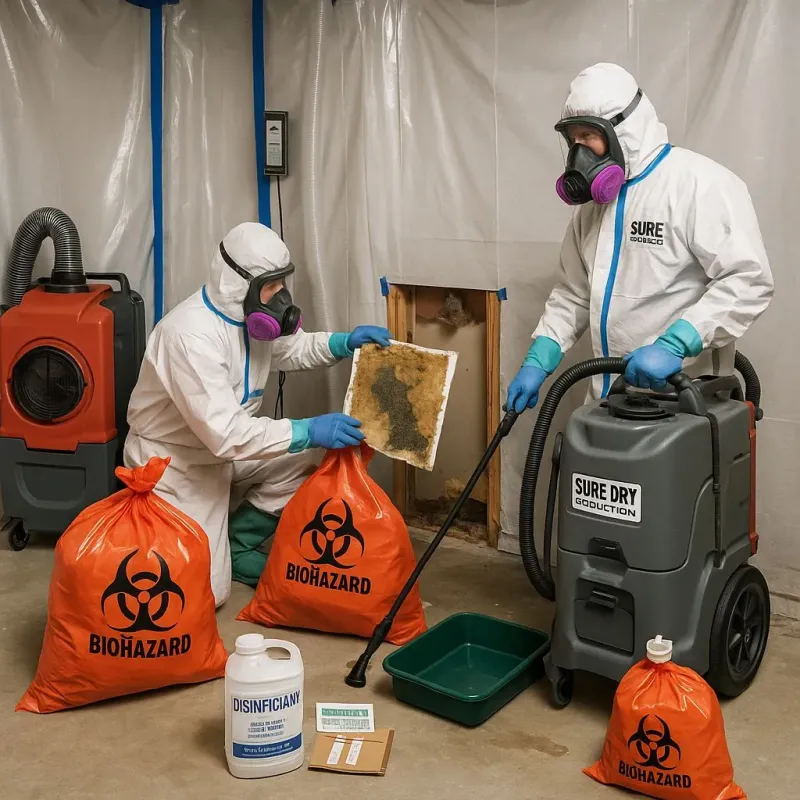 Contaminated Water Handling Protocols process in Norwood Young America, MN