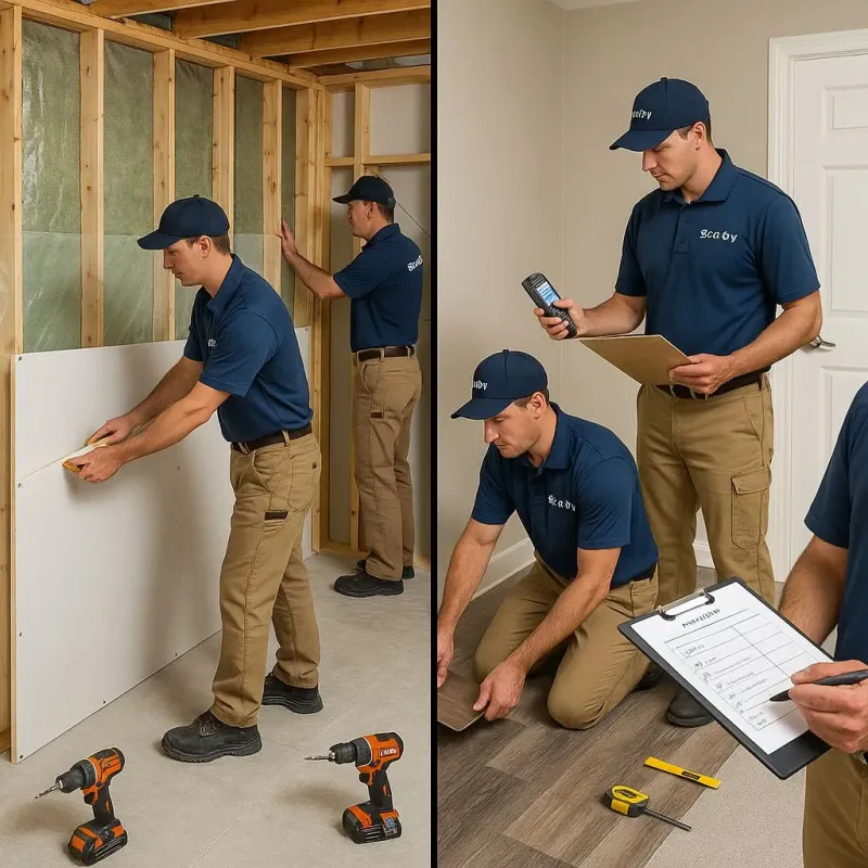 Repairs and Reconstruction process in Norwood Young America, MN